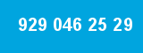 929 046 25 29